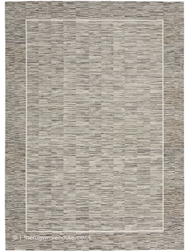 Taiga Charcoal Grey Rug - 10