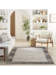 Taiga Grey Black Rug - Thumbnail - 3