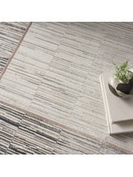 Taiga Grey Black Rug - Thumbnail - 5