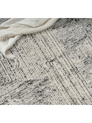 Jovan Cream Black Rug - Thumbnail - 4