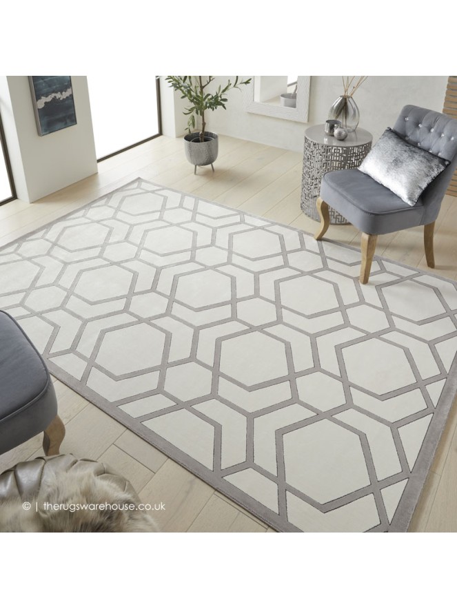 Bijou Light Grey Rug - 8