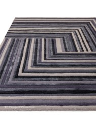 Network Indigo Rug - Thumbnail - 2