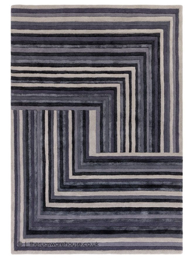 Network Indigo Rug - 6