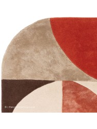 Matrix Oval Spice Rug - Thumbnail - 3