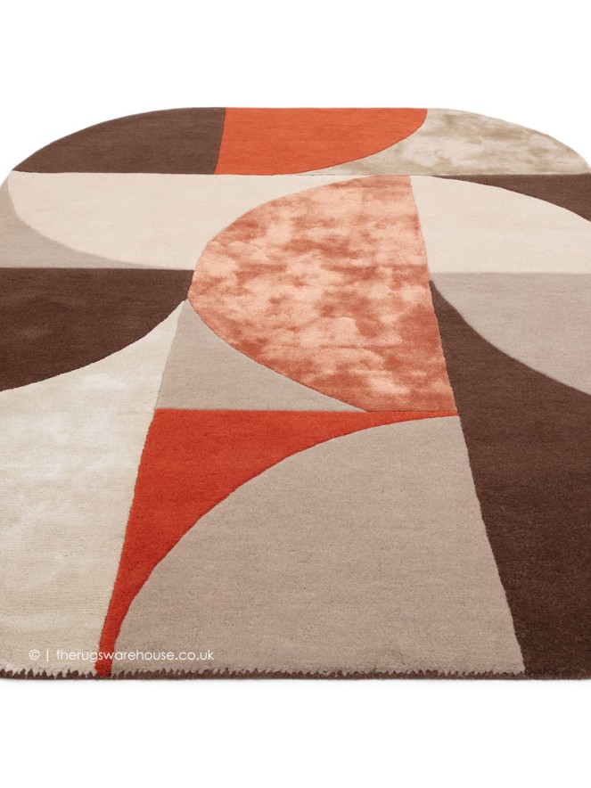 Matrix Oval Spice Rug - 5