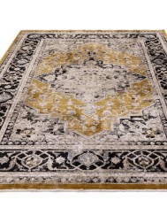 Gold Medallion Rug - Thumbnail - 6