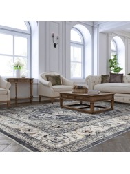 Charcoal Medallion Rug - Thumbnail - 2