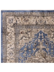 Blue Medallion Rug - Thumbnail - 3