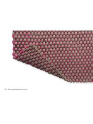 Lace Grey Pink Rug - Thumbnail - 6