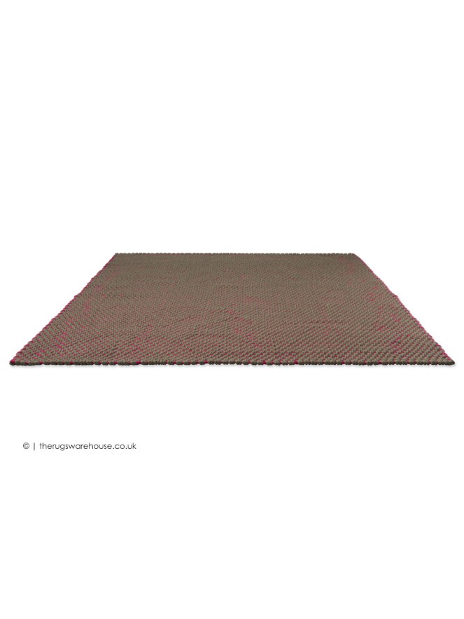Lace Grey Pink Rug - 7