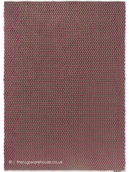 Lace Grey Pink Rug - Thumbnail - 8