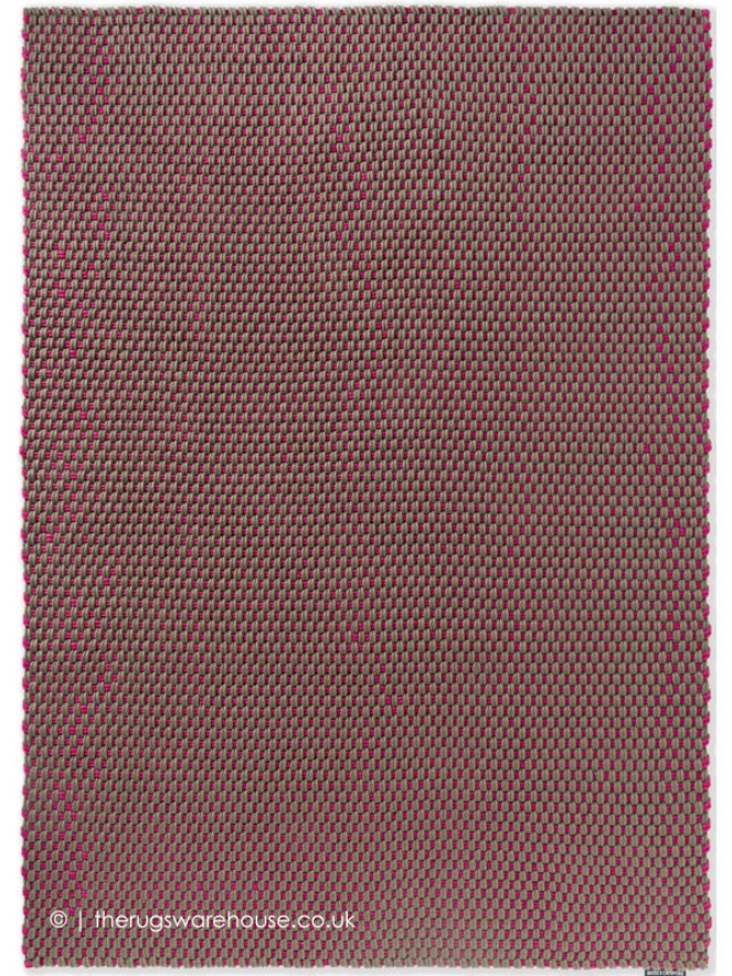 Lace Grey Pink Rug - 8