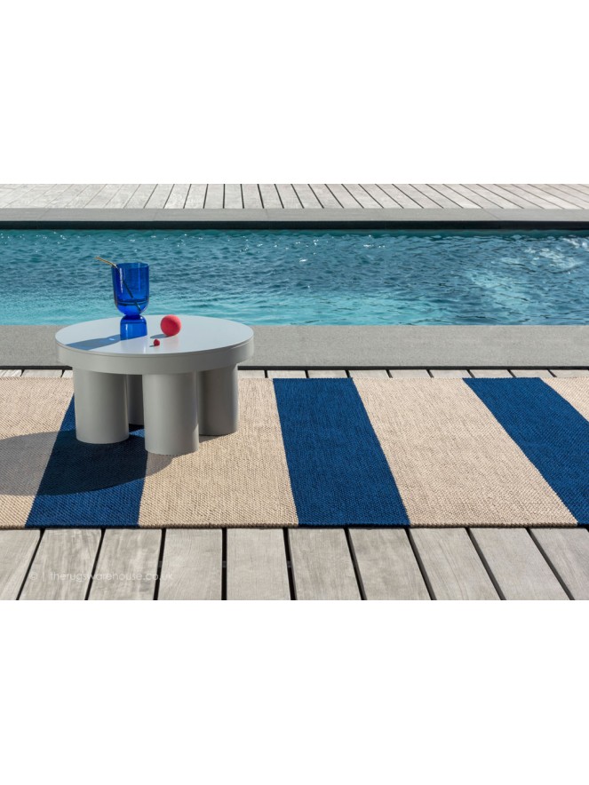 Deck Electric Blue Rug - 2