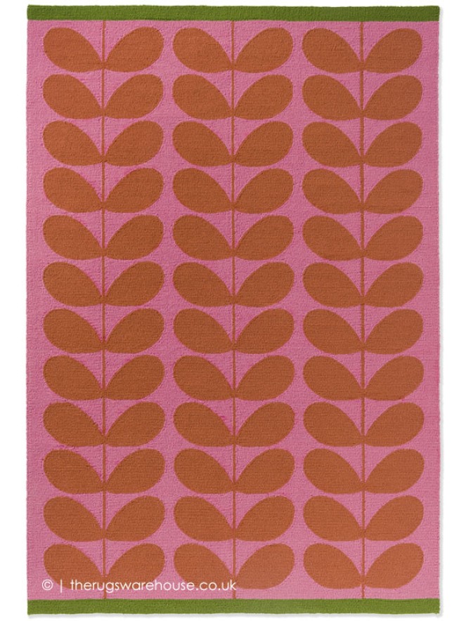 Solid Stem Paprika Rug - 8