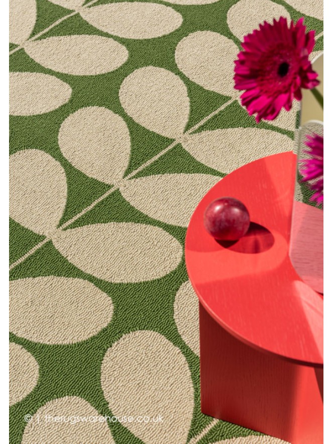 Solid Stem Basil Rug - 4