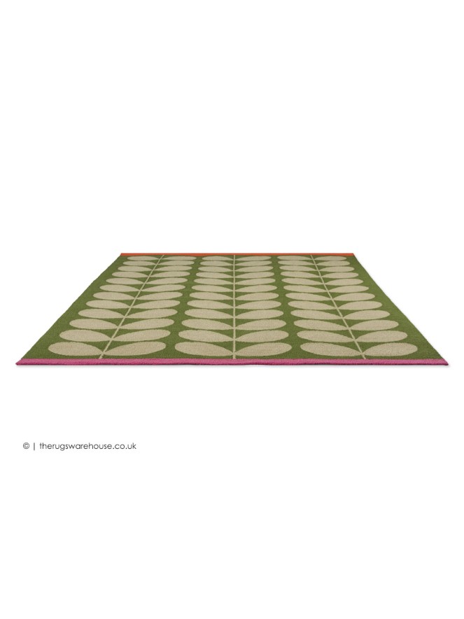 Solid Stem Basil Rug - 7