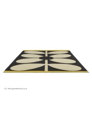 Sixties Stem Noir Rug - Thumbnail - 6