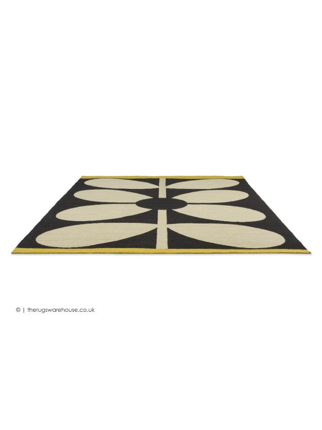 Sixties Stem Noir Rug - 6