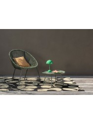 Spring Stem Black Rug - Thumbnail - 2