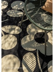 Spring Stem Black Rug - Thumbnail - 5