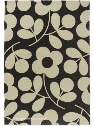 Spring Stem Black Rug - Thumbnail - 9