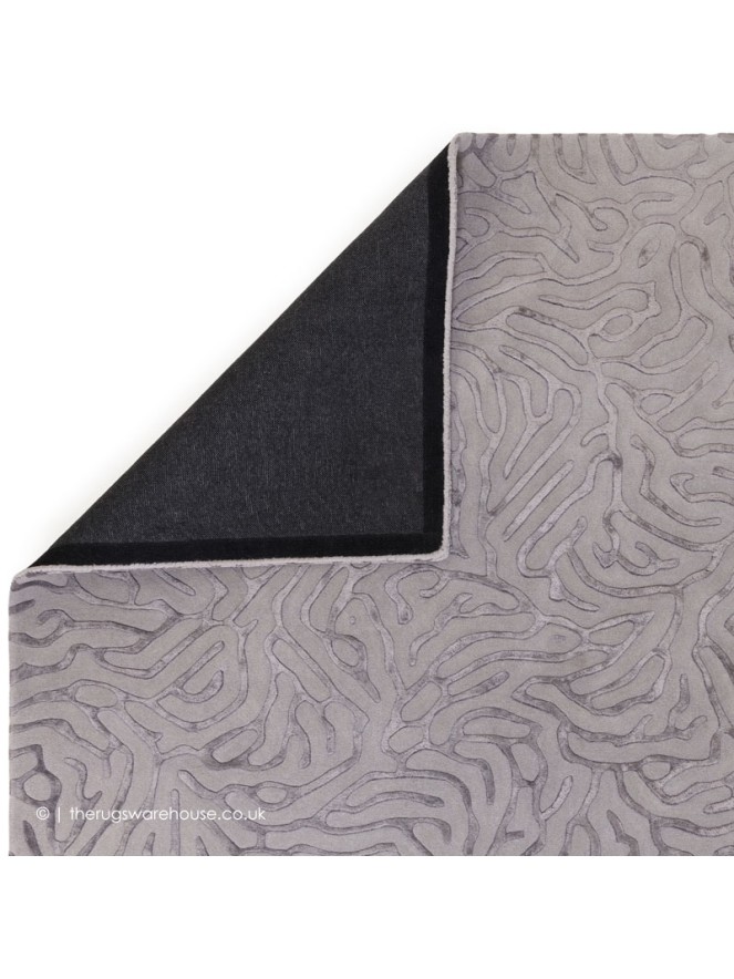 Coral Grey Rug - 5