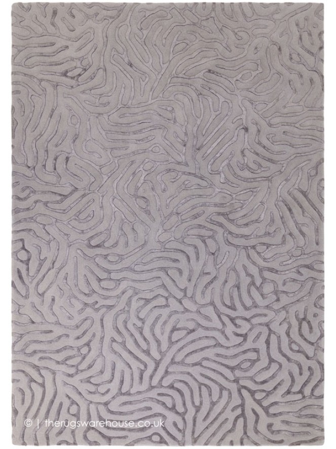 Coral Grey Rug - 6