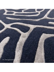 Coral Navy Rug - Thumbnail - 3