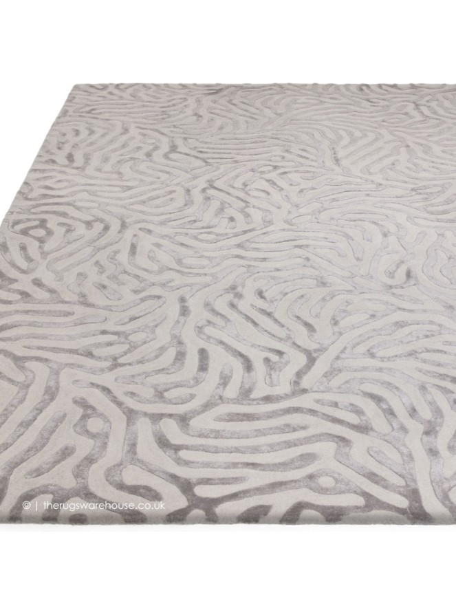 Coral Silver Rug - 2