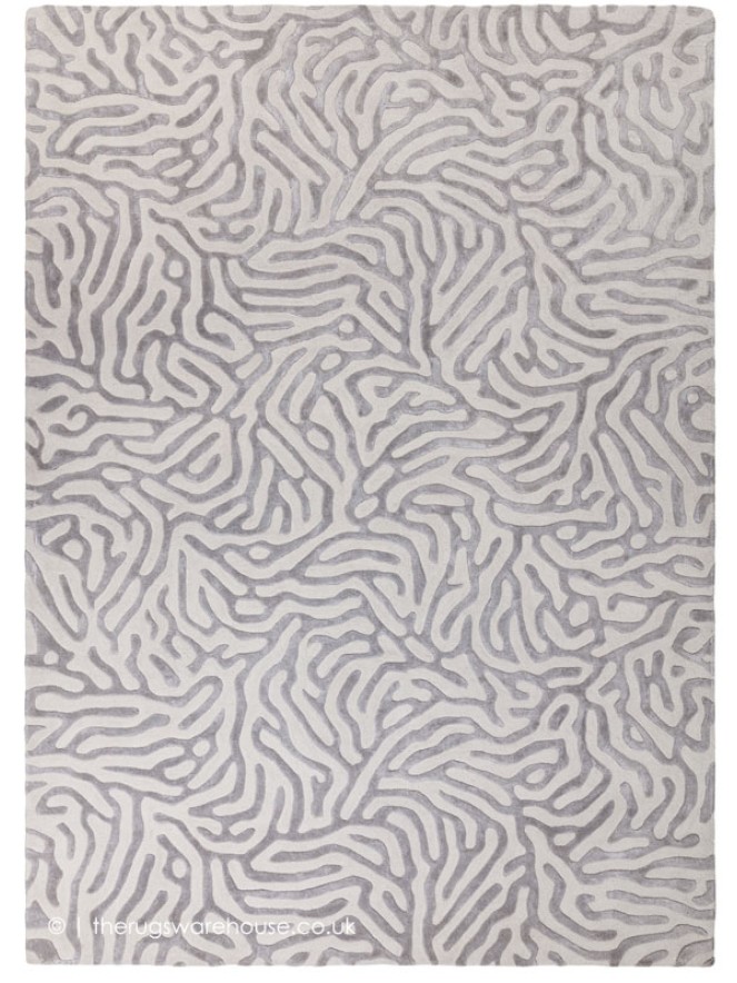 Coral Silver Rug - 7