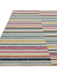 Muse Multi Stripe Rug - Thumbnail - 6