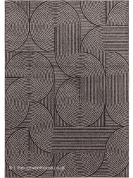 Charcoal Swirl Rug - Thumbnail - 7