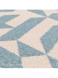 Blue Shapes Rug - Thumbnail - 3