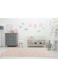 Pink Shapes Rug - Thumbnail - 2