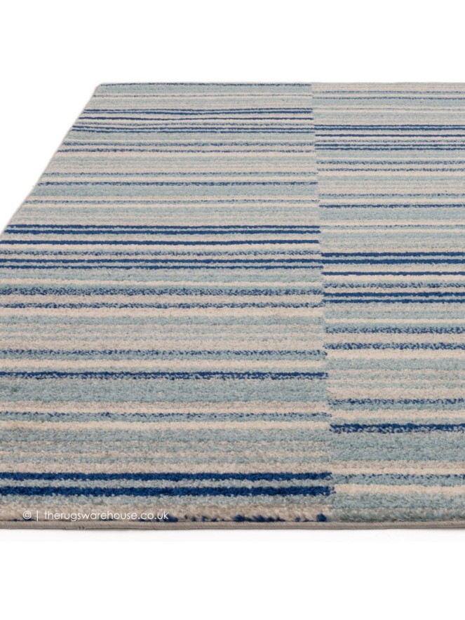 Blue Stripe Rug - 2