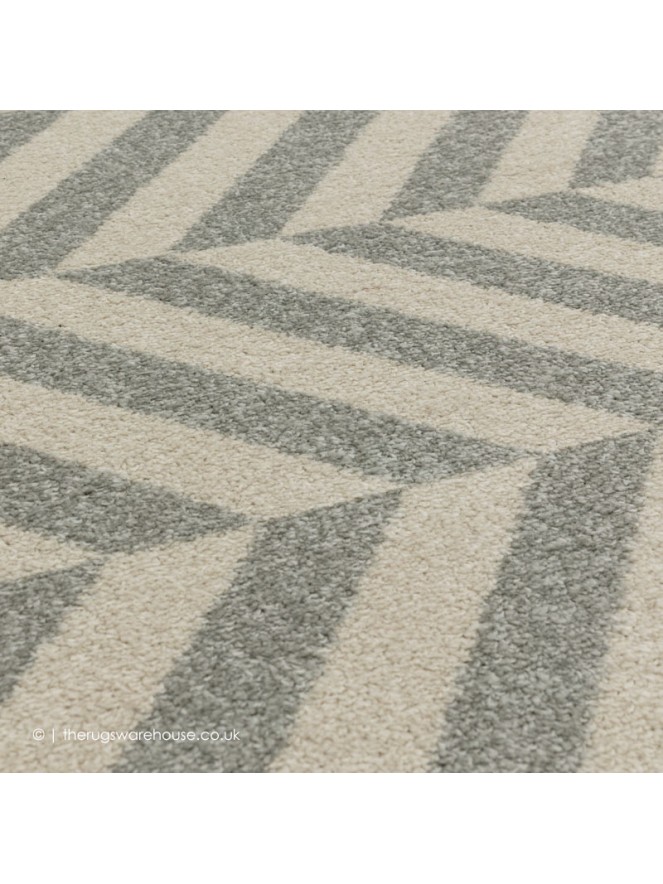 Grey Chevrons Rug - 3