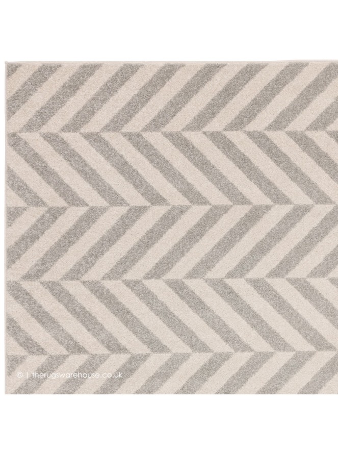 Grey Chevrons Rug - 4