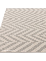 Grey Chevrons Rug - Thumbnail - 6