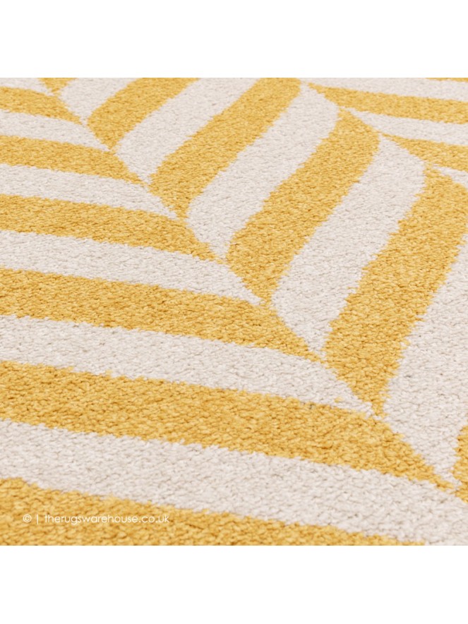 Yellow Chevrons Rug - 3