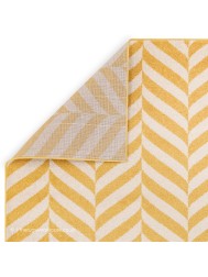 Yellow Chevrons Rug - Thumbnail - 5