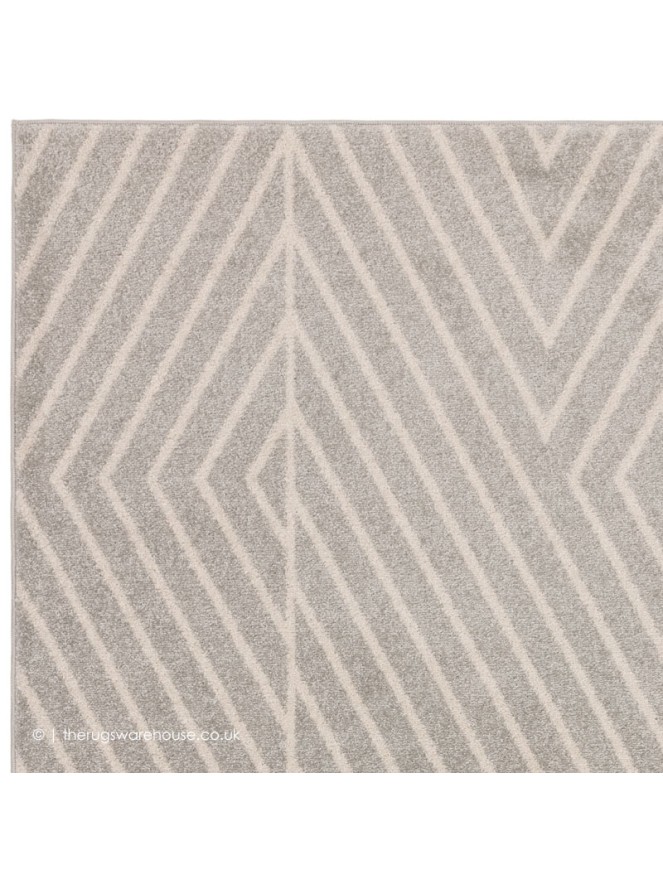 Grey Linear Rug - 4