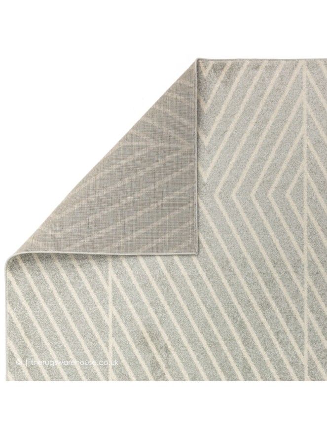 Grey Linear Rug - 5