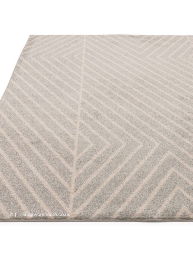 Grey Linear Rug - 6