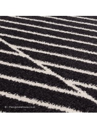 Black Linear Rug - Thumbnail - 3