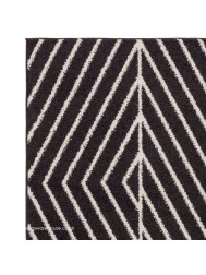 Black Linear Rug - Thumbnail - 4