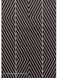 Black Linear Rug - Thumbnail - 7