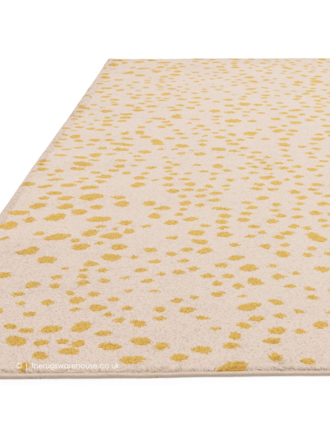 Yellow Spotty Rug - 2