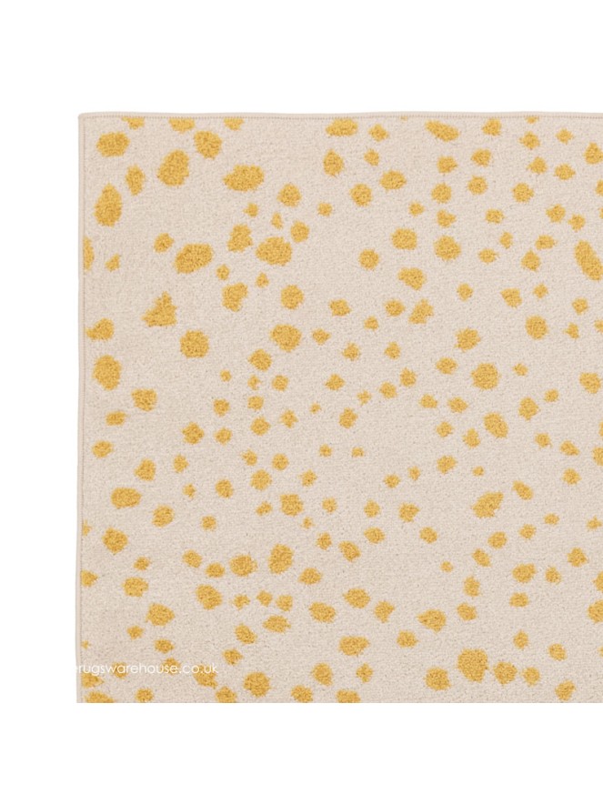 Yellow Spotty Rug - 4