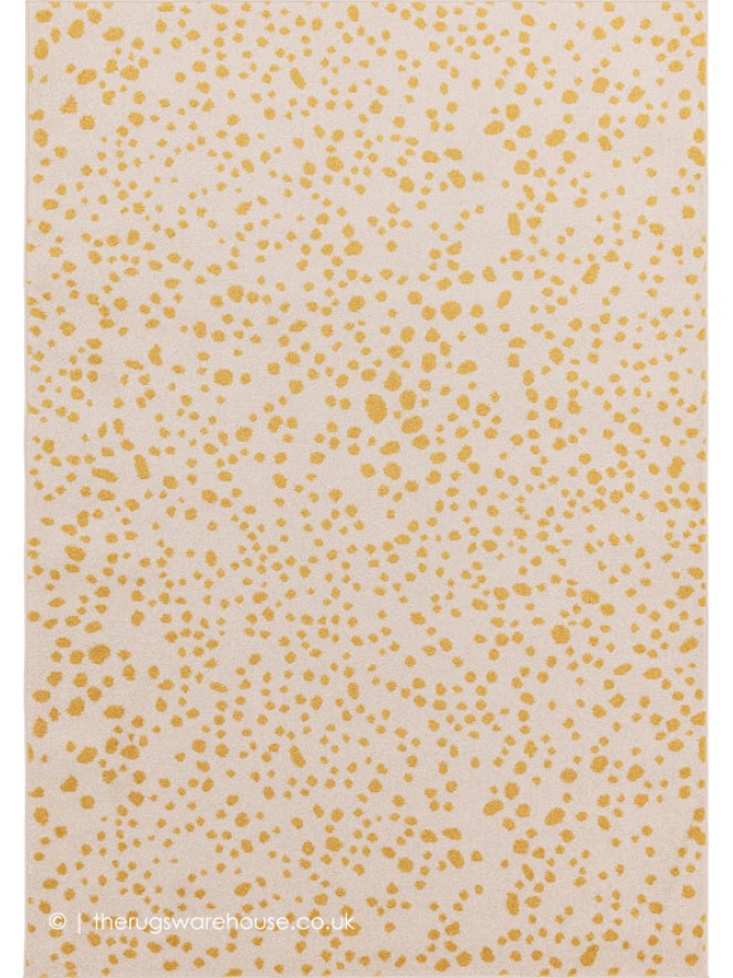 Yellow Spotty Rug - 6