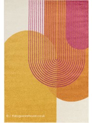 Orange Retro Rug - Thumbnail - 7